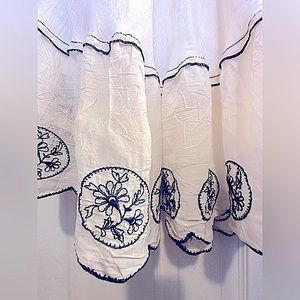 Johnny Was Embroidered Spring Prairie Skirt XS